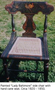 Lady Baltimore Cane Chair